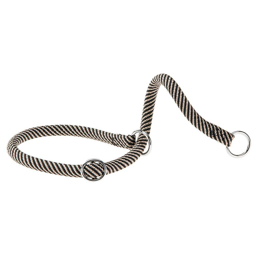 Ferplast - Collier Semi-étranglé pour Chiens SPORT EXTREME CS13/50, Longe en Nylon Robuste, Ajustable, Marron-Noir - Image 1