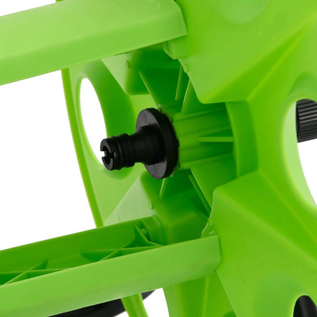 PANGIVO - Enrouleur de tuyau acier galvanisé vert 40.5 x 34.5 x 47 cm - PANGIVO - Image 7
