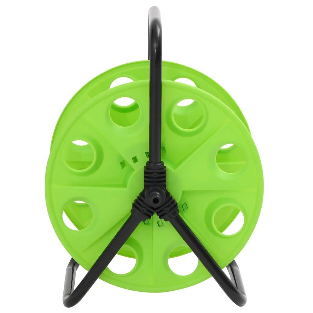 PANGIVO - Enrouleur de tuyau acier galvanisé vert 40.5 x 34.5 x 47 cm - PANGIVO - Image 4