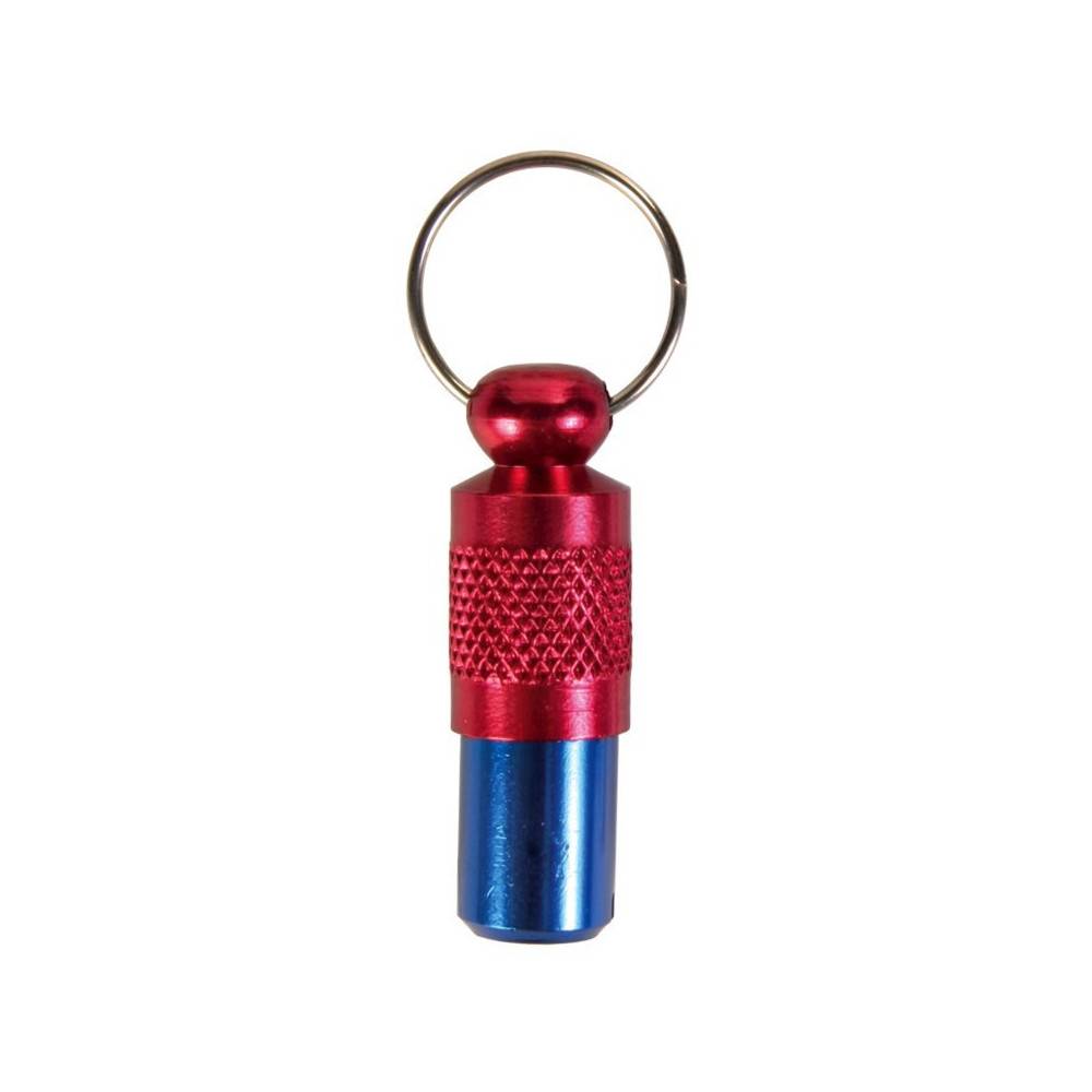 Tubes adresse rouge et bleu pour collier - Image 1