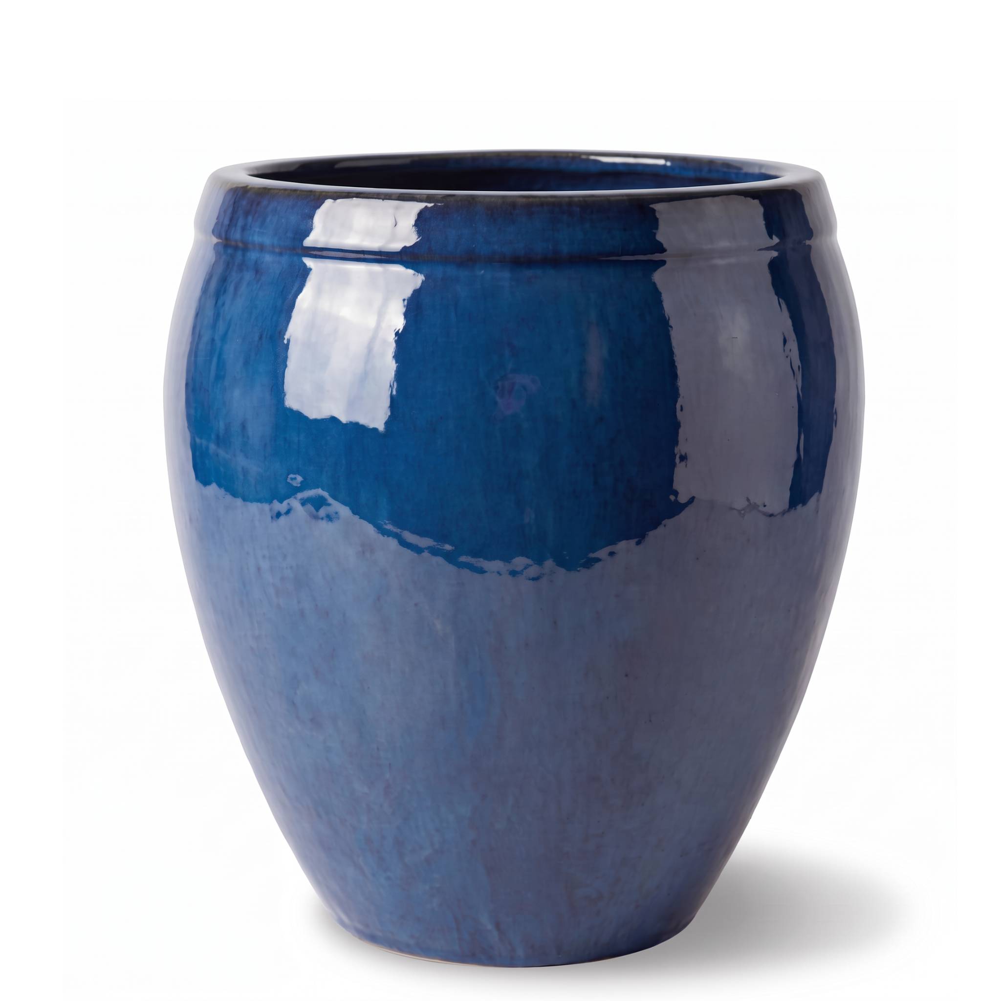 Provencelia - Pot ATLAS 52x58cm bleu caraîbes - Image 1