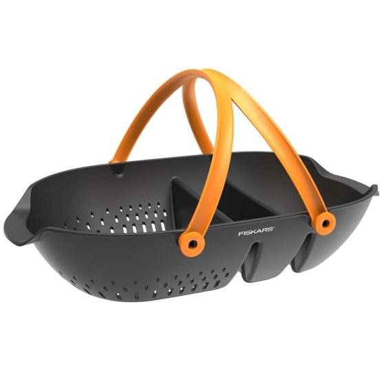 Fiskars - Panier de récolte jardin Plus en plastique - 61 x 39 x 13 cm Fiskars - Image 1