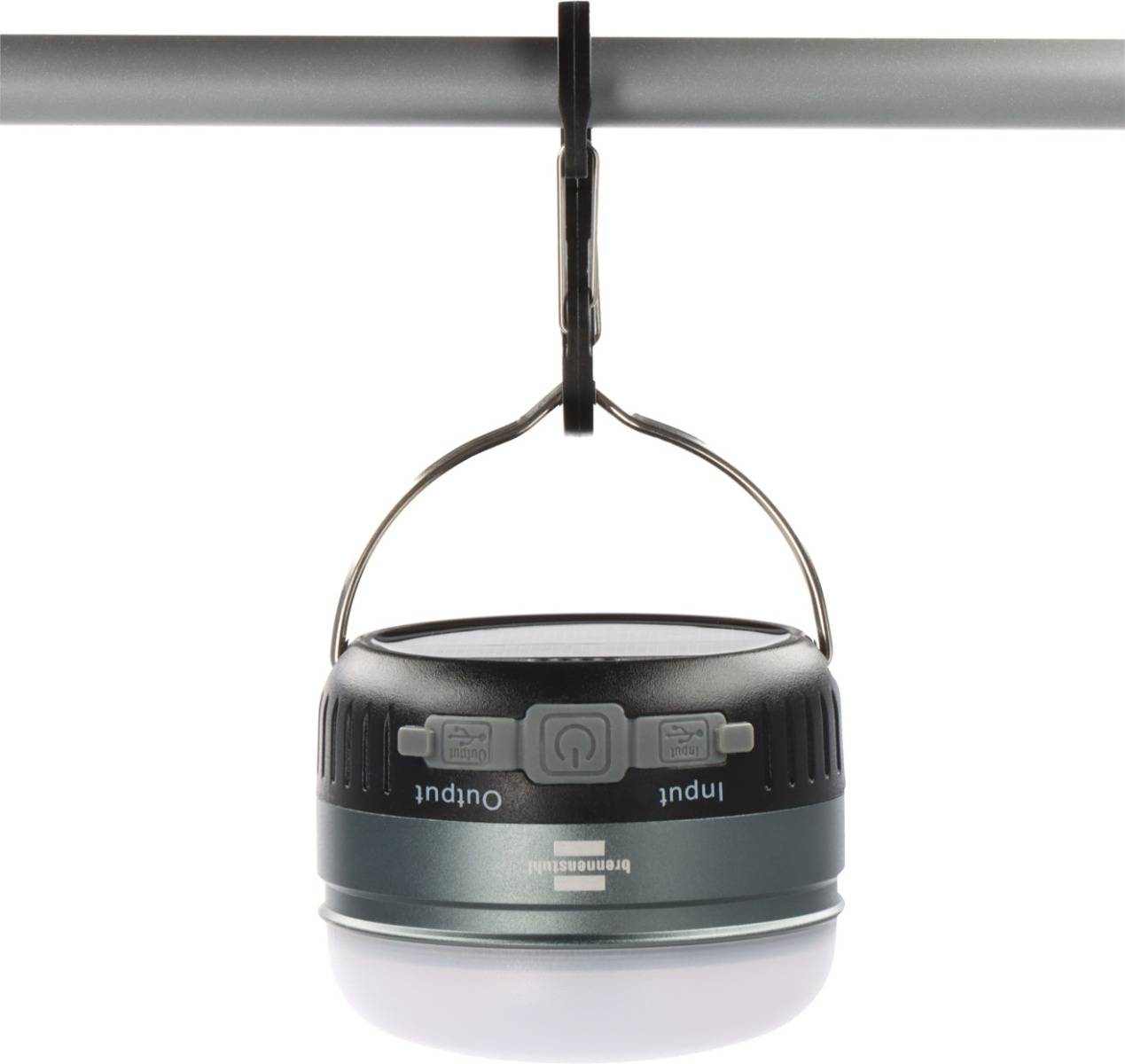 Lampe de camping LED OLI 400 AS solaire rechargeable, 450 lm, IP54 - BRENNENSTUHL - 1173740004 - Image 3
