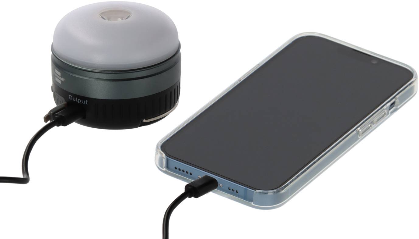 Lampe de camping LED OLI 400 AS solaire rechargeable, 450 lm, IP54 - BRENNENSTUHL - 1173740004 - Image 6