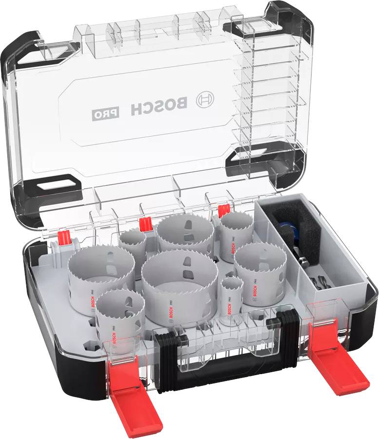 Bosch - Coffret de 8 scies trépans PRO BIM Multi Material PC Plus - BOSCH - 2608594430 - Image 1