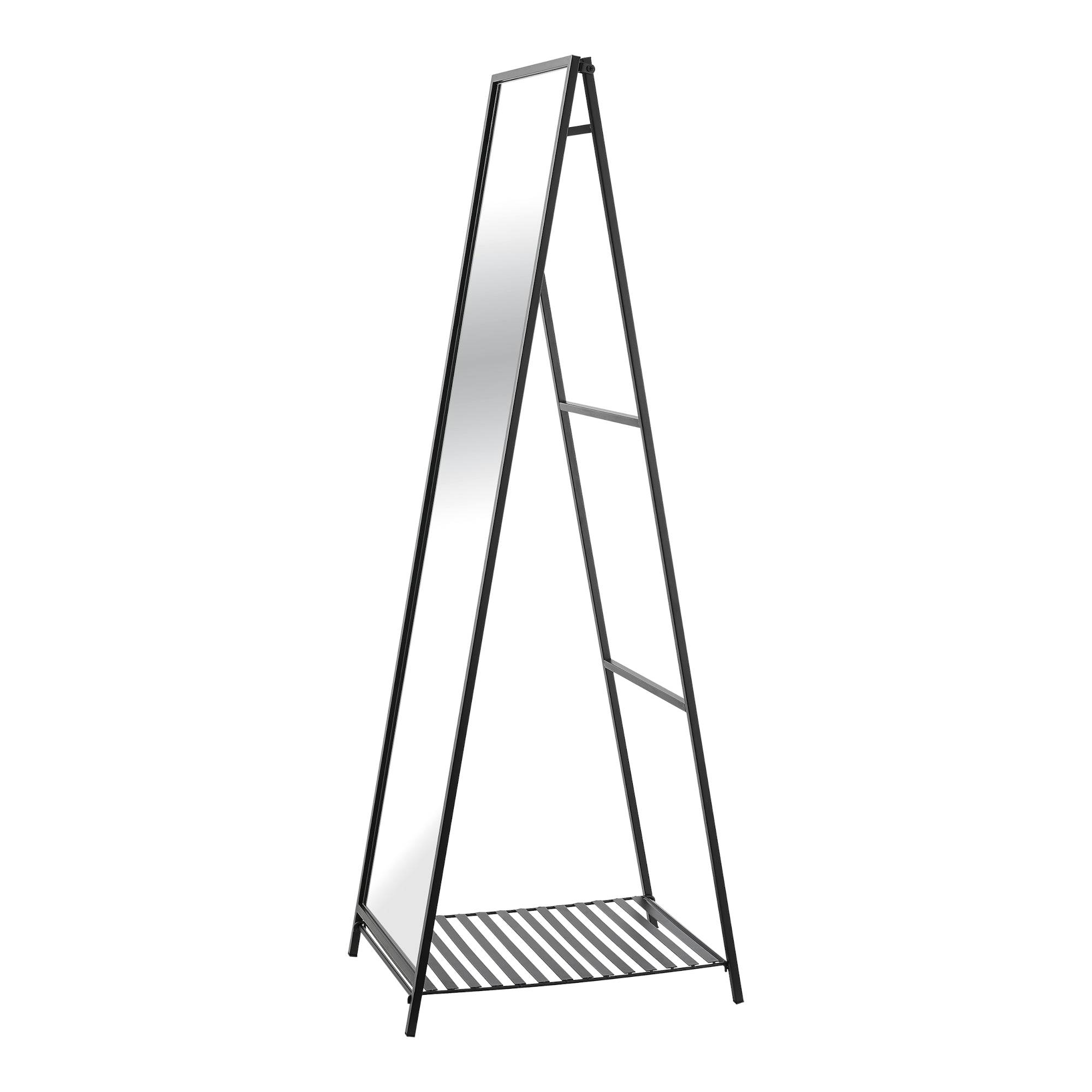 Helloshop26 - Miroir sur pied 160 x 44 x 60 cm noir - Image 5