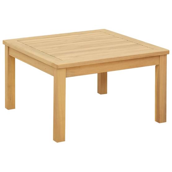 Table basse Bois d'Acacia Massif Acacia clair 60 x 60 x 36 cm - PANGIVO - Image 1
