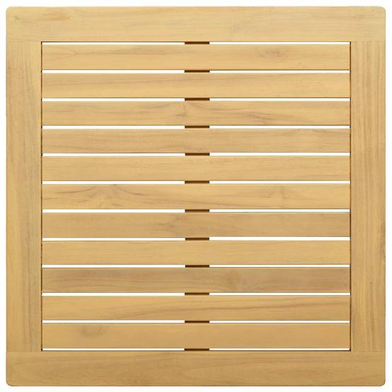Table basse Bois d'Acacia Massif Acacia clair 60 x 60 x 36 cm - PANGIVO - Image 4