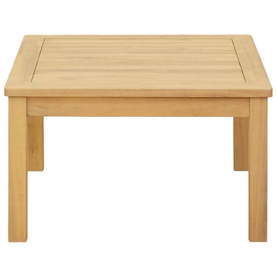 Table basse Bois d'Acacia Massif Acacia clair 60 x 60 x 36 cm - PANGIVO - Image 2