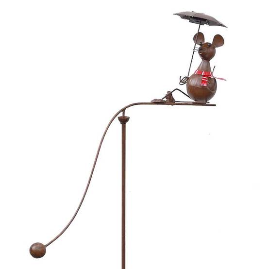 La Grande Prairie - Tuteur mobile souris 53x15x146cm - Image 2