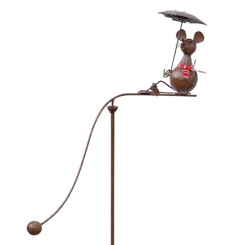 La Grande Prairie - Tuteur mobile souris 53x15x146cm - Image 2