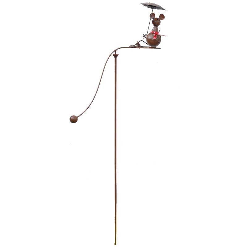 La Grande Prairie - Tuteur mobile souris 53x15x146cm - Image 1