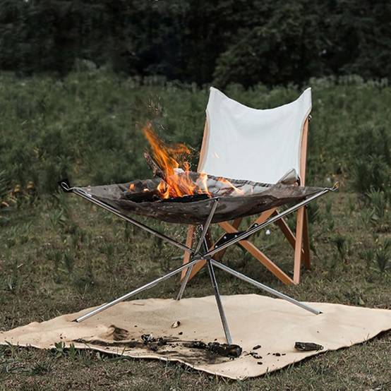 DtopbuyAge - Tapis ignifuge isolation thermique pour camping pique nique barbecue protection contre haute température sol feu extérieur DtopbuyAge - Image 3