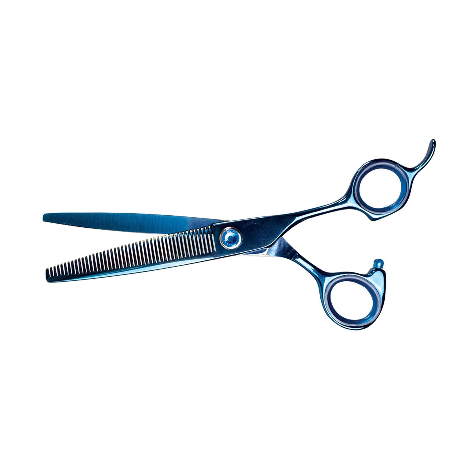 Phoenix Universal - Ciseaux Sculpteurs Phoenix Grand Bleu : 16.5 cm - 46 dents PHOENIX UNIVERSAL