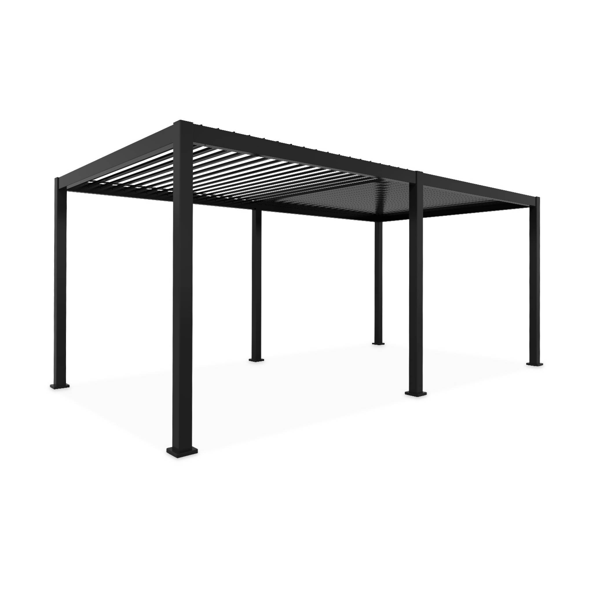sweeek - Pergola bioclimatique – Triomphe – 3x6m. aluminium. à lames orientables | sweeek - Image 2