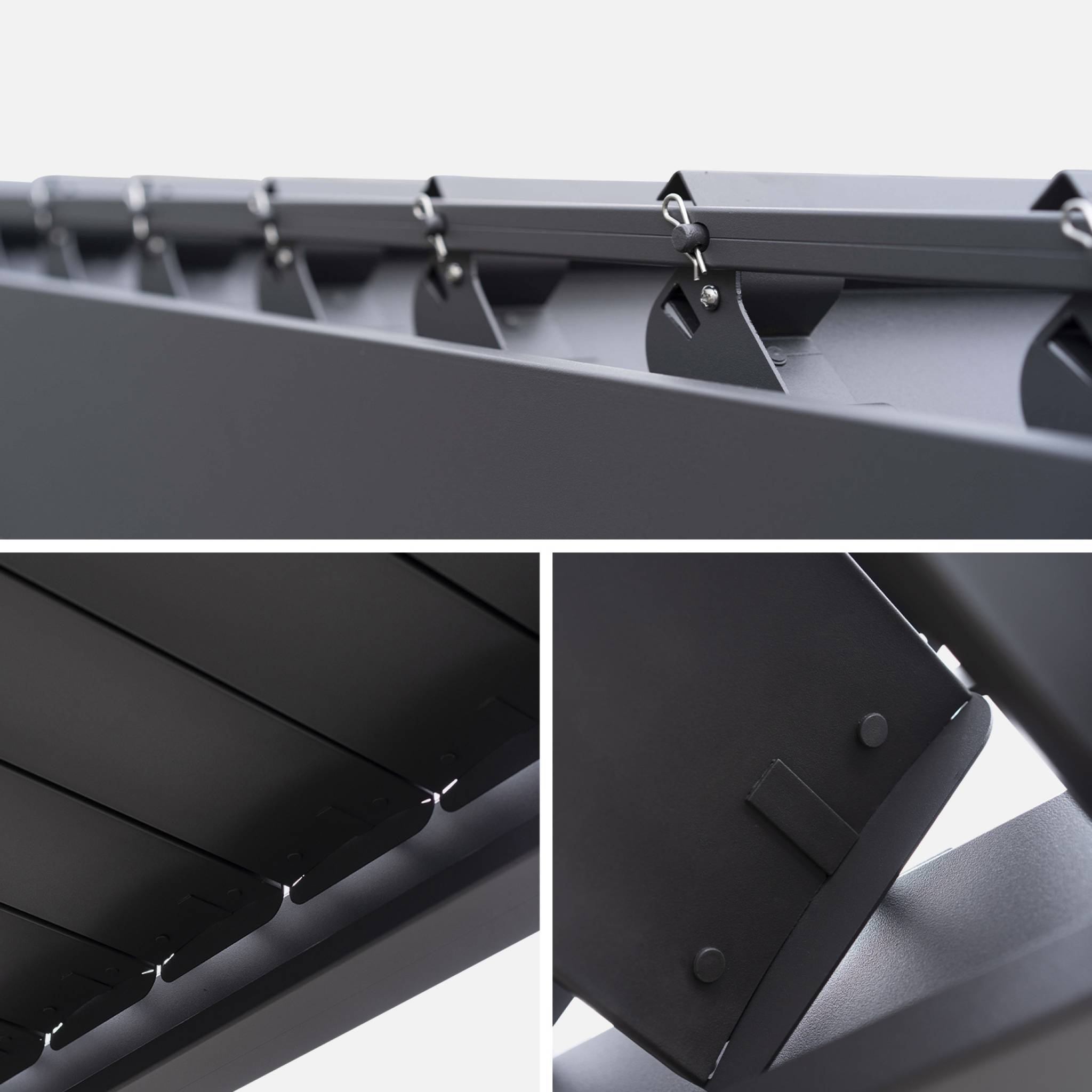 sweeek - Pergola bioclimatique – Triomphe – 3x6m. aluminium. à lames orientables | sweeek - Image 7