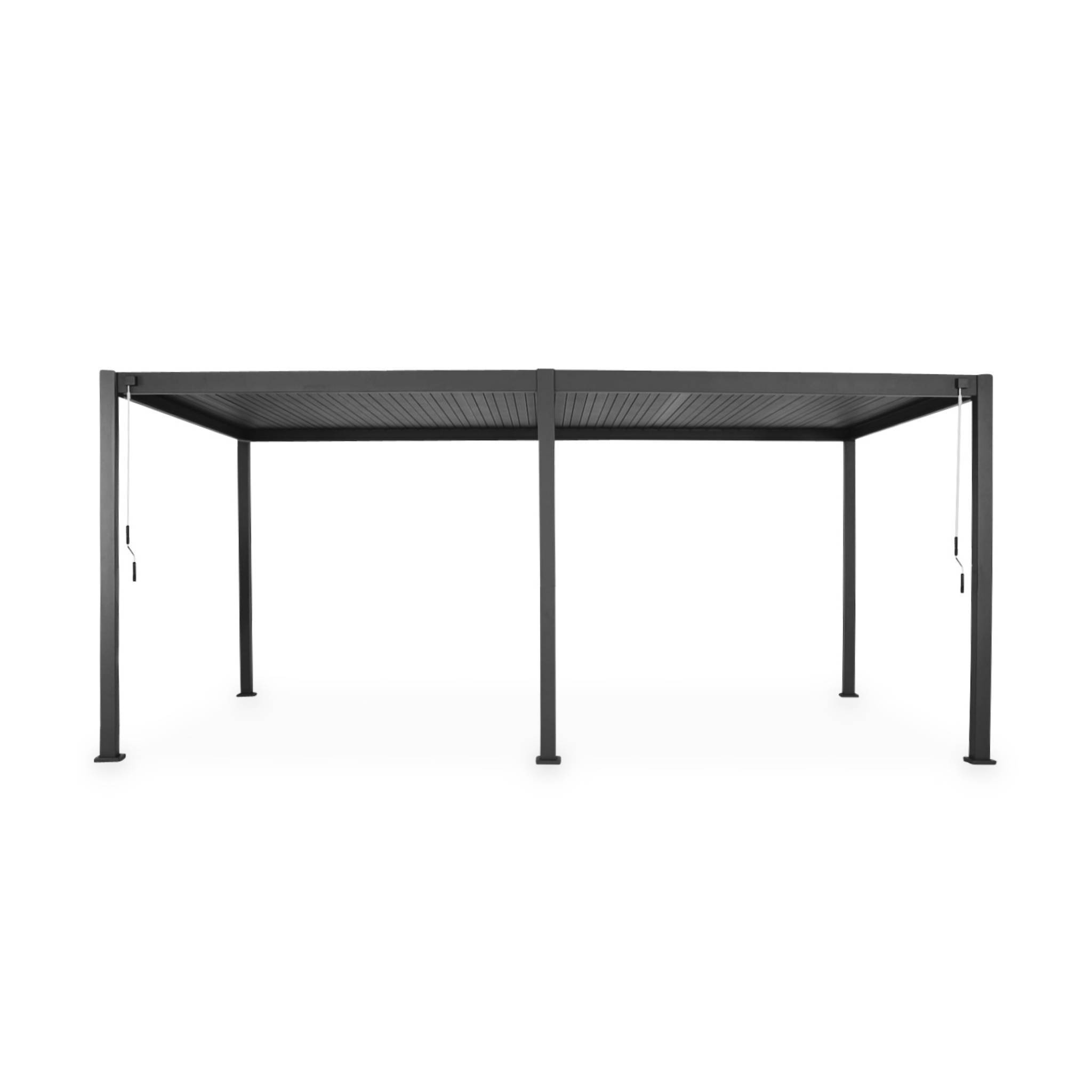sweeek - Pergola bioclimatique – Triomphe – 3x6m. aluminium. à lames orientables | sweeek - Image 4