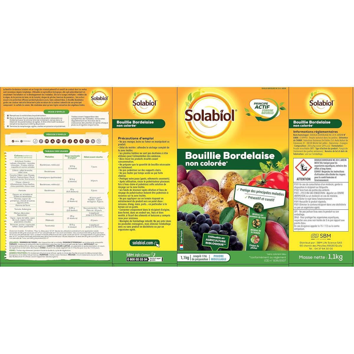 Solabiol - BOUILLIE BORDELAISE - NON COLOREE 1,1 KG SOL - Image 2
