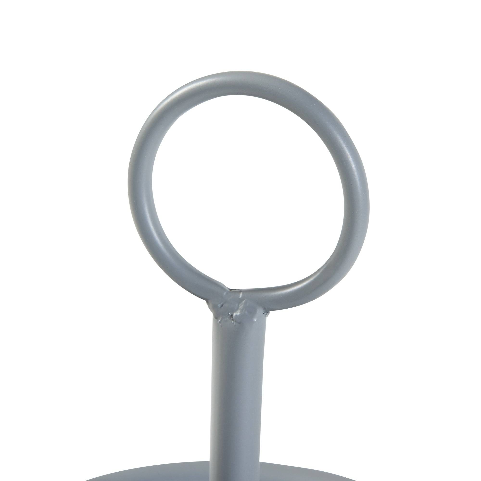 Helloshop26 - Porte-plantes style intemportel support 110 x 28 cm 3 cache-pots gris - Image 3