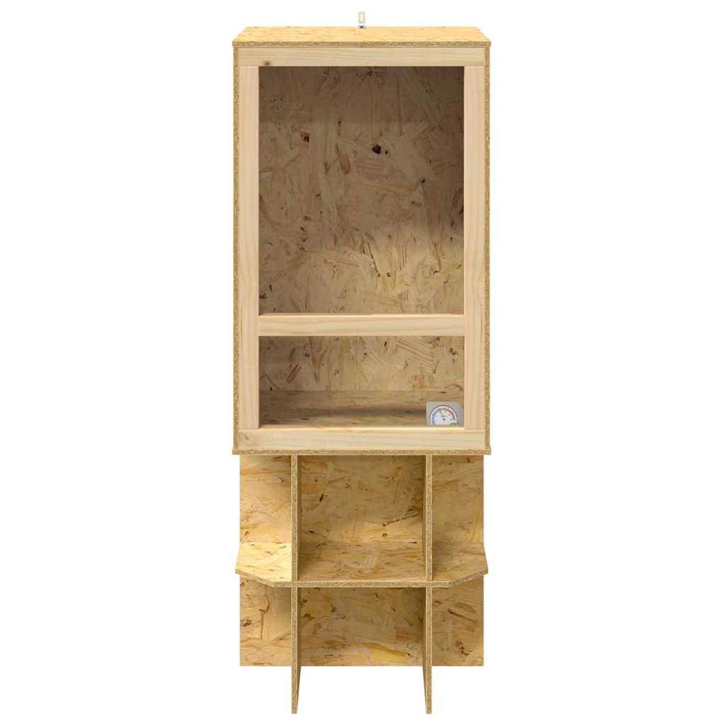 Vidaxl - Terrarium Marron 50 x 50 x 130 cm OSB vidaXL 3397888 - Image 9
