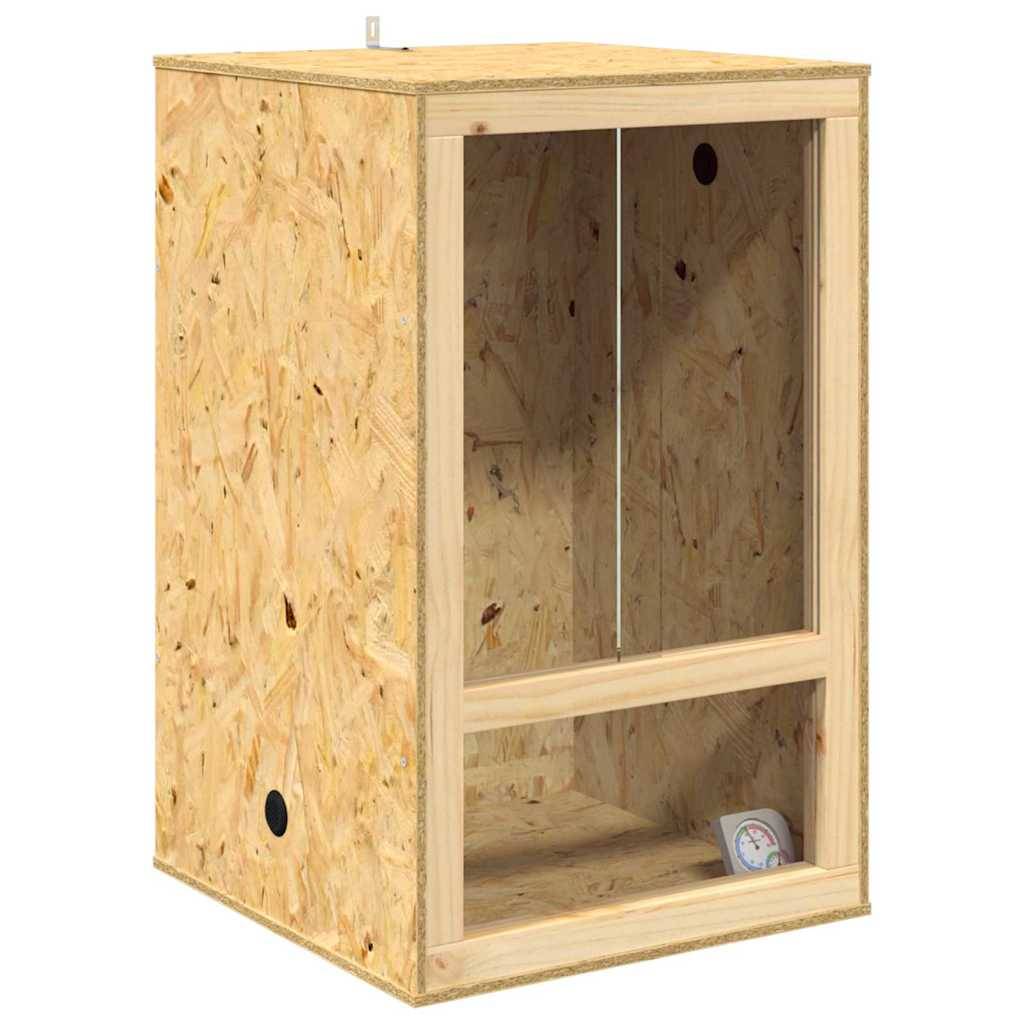 Vidaxl - Terrarium Marron 50 x 50 x 130 cm OSB vidaXL 3397888 - Image 6