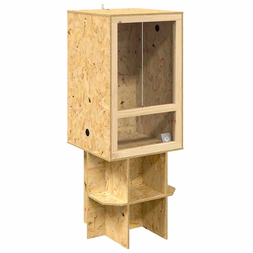 Vidaxl - Terrarium Marron 50 x 50 x 130 cm OSB vidaXL 3397888 - Image 2