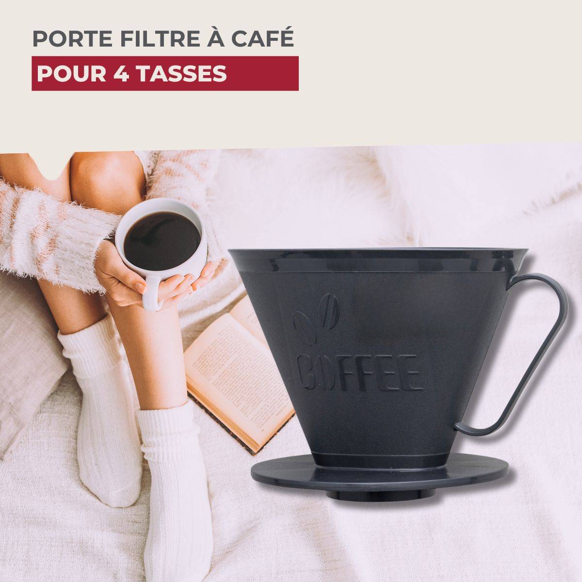 Porte filtre à café universel Fackelmann - Image 2