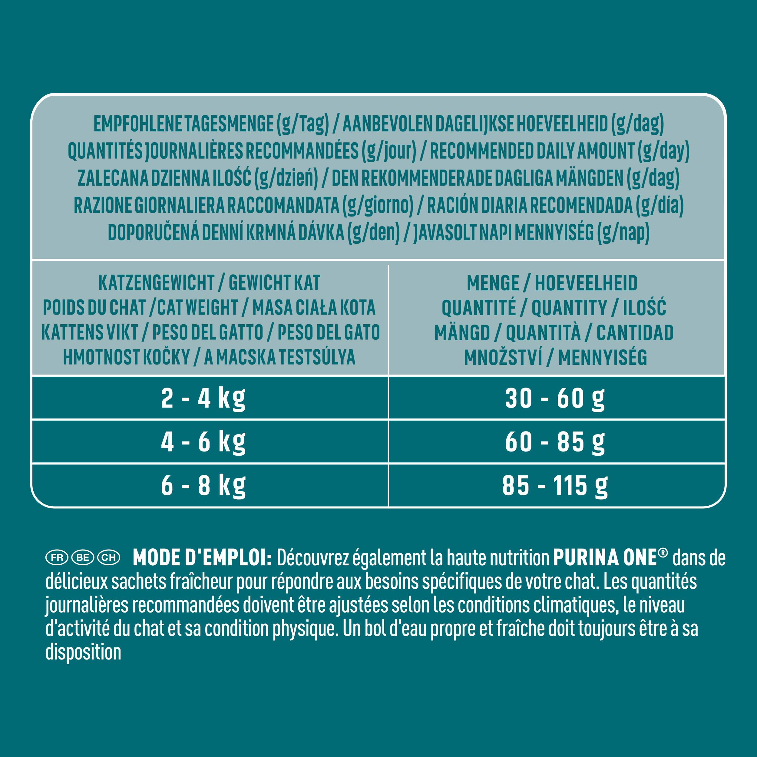 One - PURINA ONE Adulte Saumon 9,75kg - Image 3