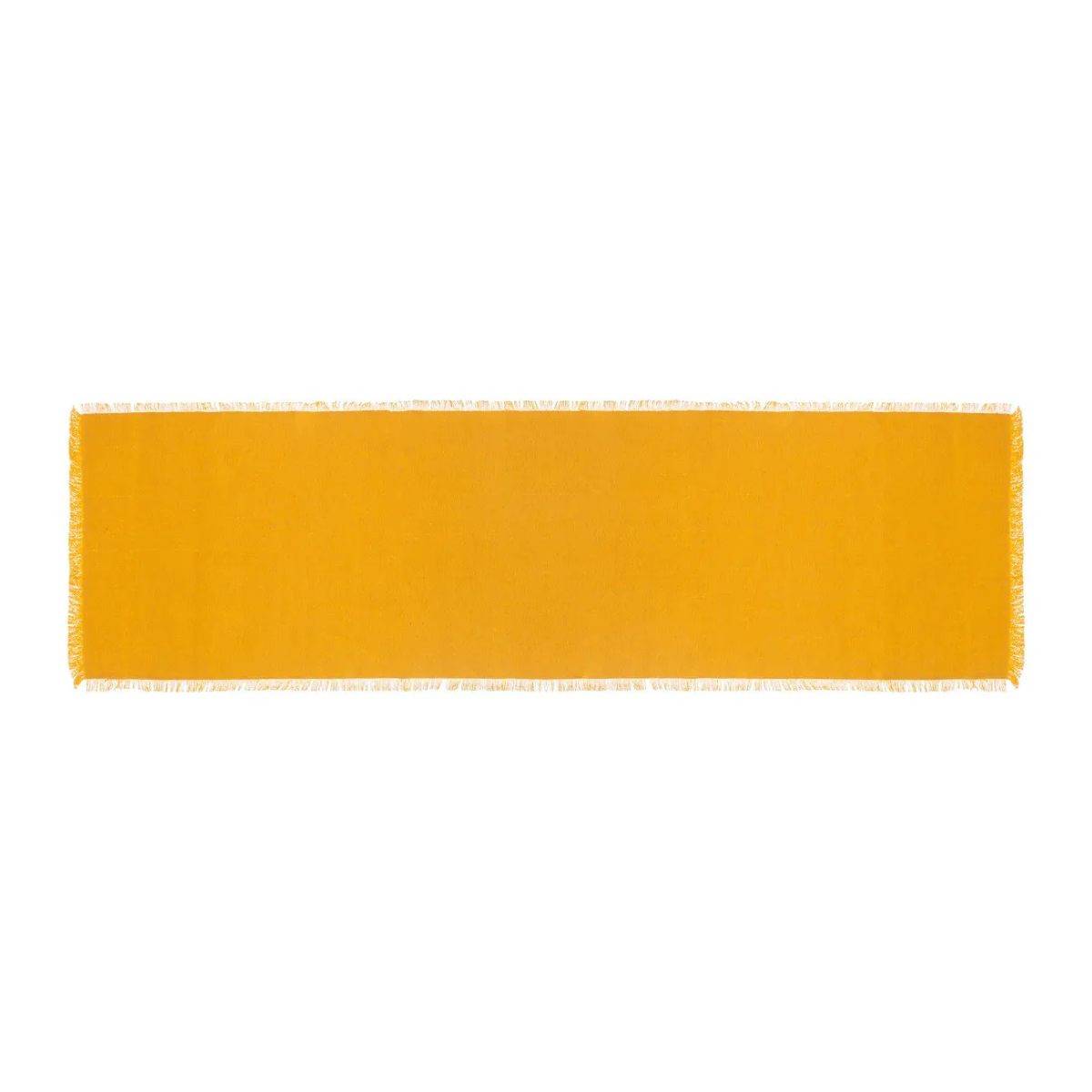 Chemin de Table "Maha" 38x140cm Jaune - Image 1
