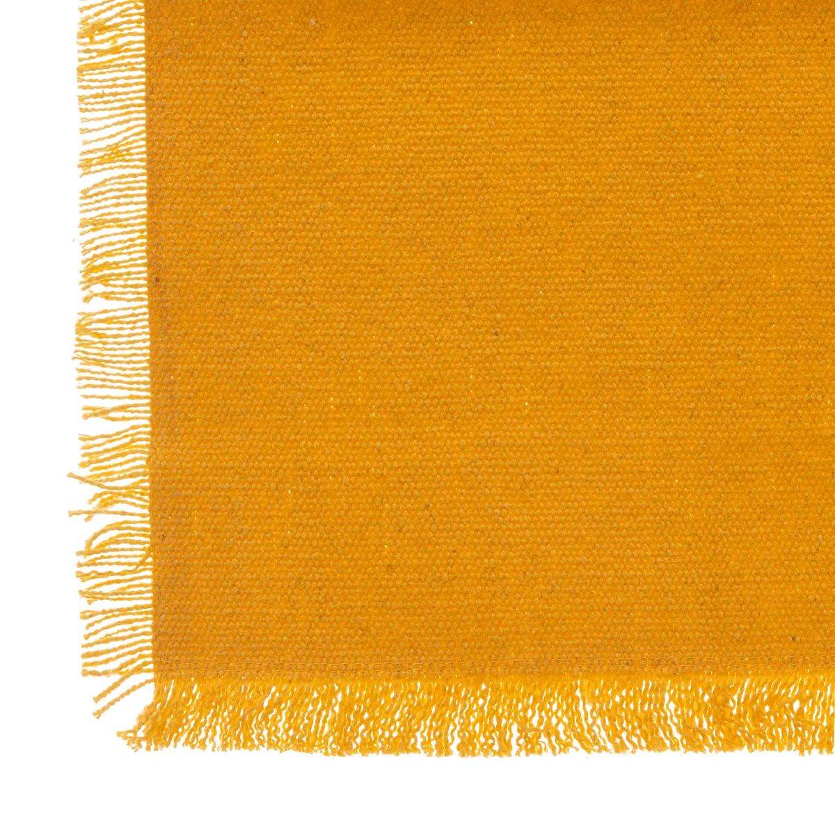 Chemin de Table "Maha" 38x140cm Jaune - Image 2