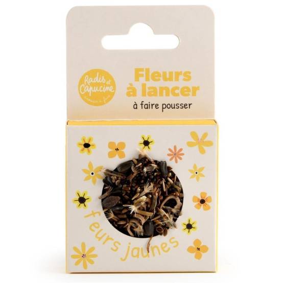Radis et Capucine - Radis et Capucine - Fleurs Jaunes à lancer - Image 1