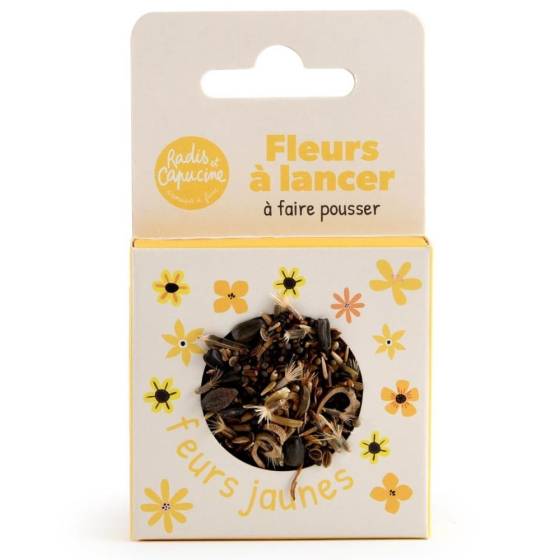 Radis et Capucine - Radis et Capucine - Fleurs Jaunes à lancer - Image 1
