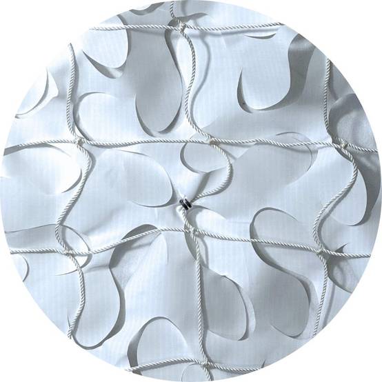 Filet de camouflage renforcé blanc / 3x7 - Image 4