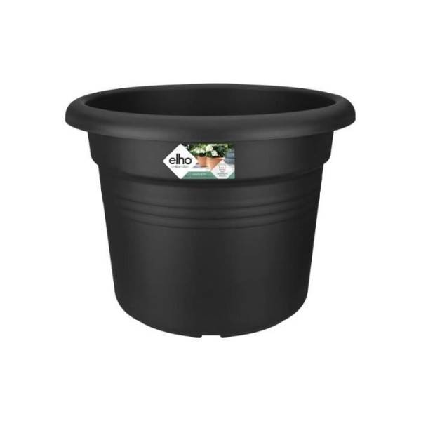 Elho - Elho Bac A Fleurs Green Basics Cilinder 55 - Noir - ø 54 X H 41 Cm - Extérieur - 100% Recyclé - Image 2