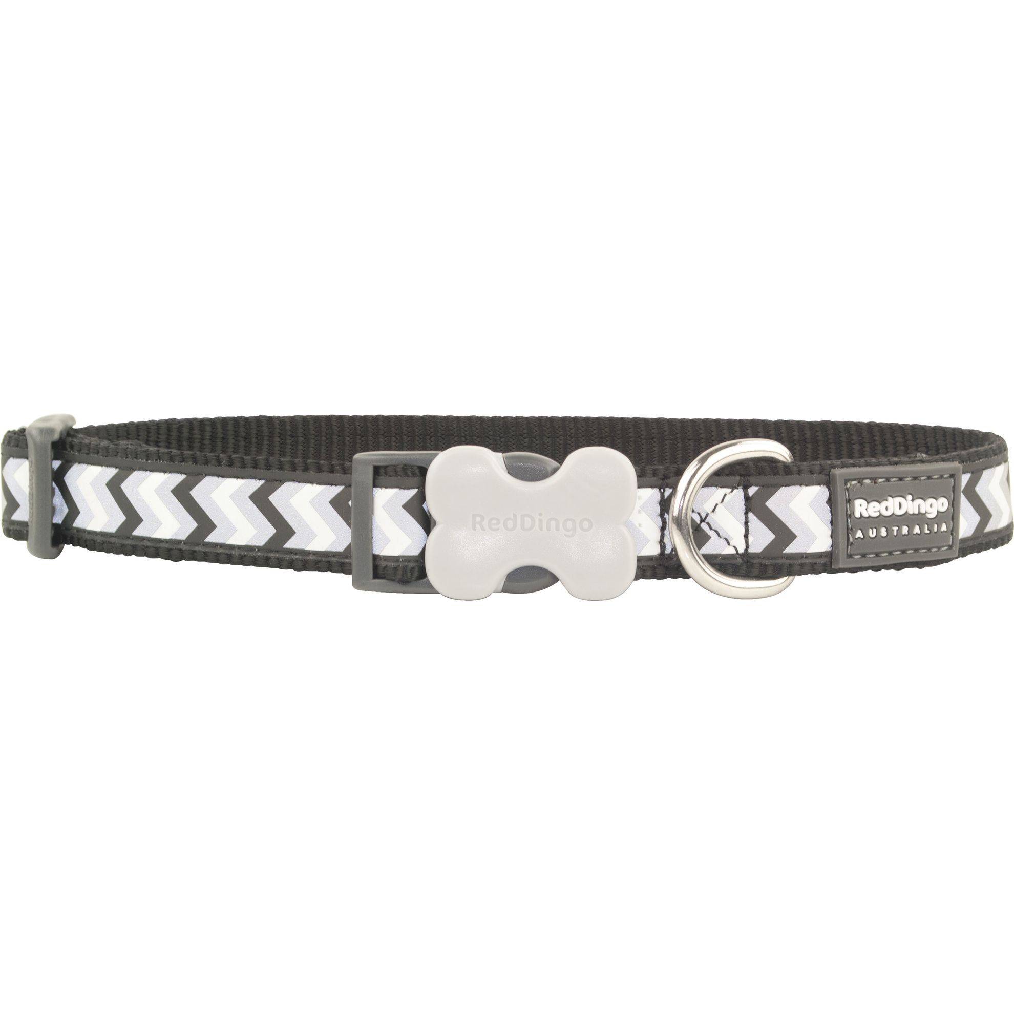 Collier chien Red Dingo Reflective Ziggy Noir Taille : T1 RED DINGO