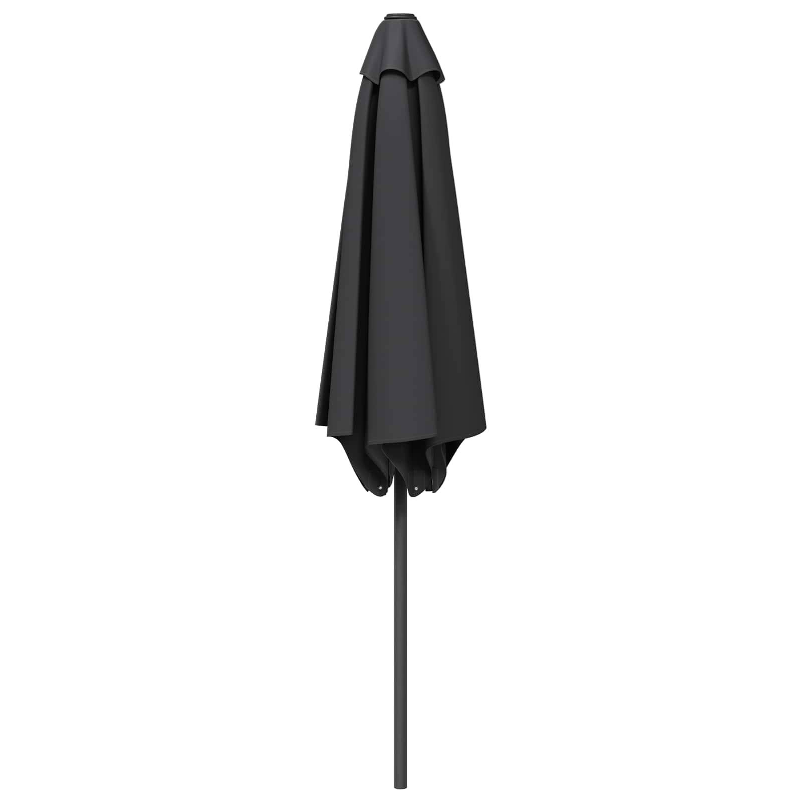 Parasol de jardin polyester et acier anthracite 269 x 269 x 223 cm - PANGIVO - Image 3