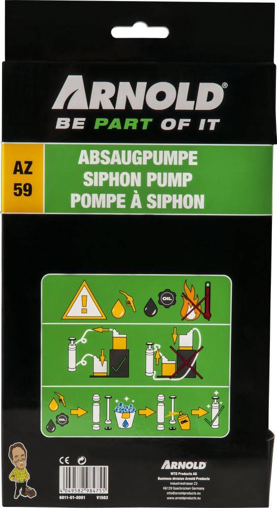 Arnold - Pompe d’aspiration pour liquide de décantation Arnold - Image 3