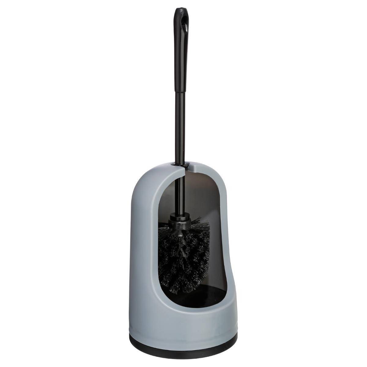 Brosse WC Plastique "Strip" 22cm Gris - Image 2