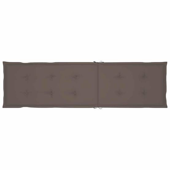 Chaise longue | Transat | Bain de soleil d'extérieur repose-pied et coussin Acacia solide - Image 8