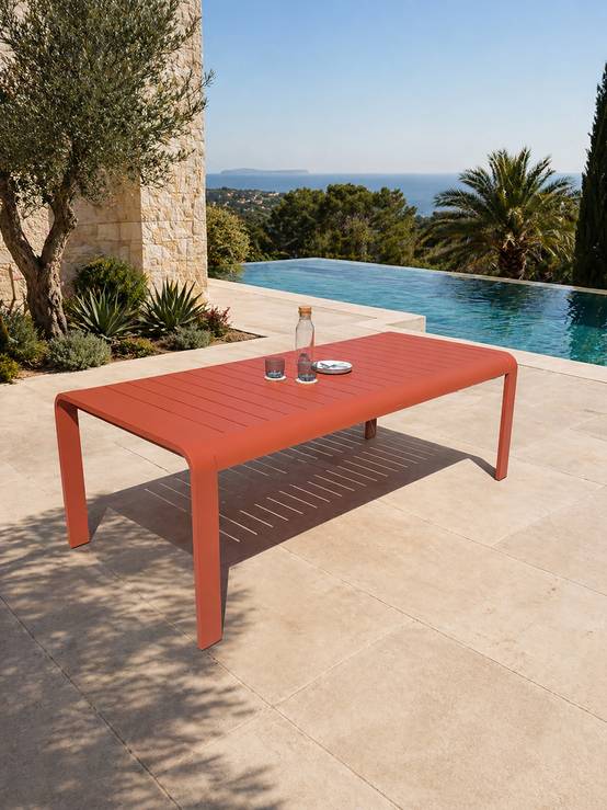 Dcb Garden - Table de jardin en aluminium - Terracotta - HANOI - Image 1