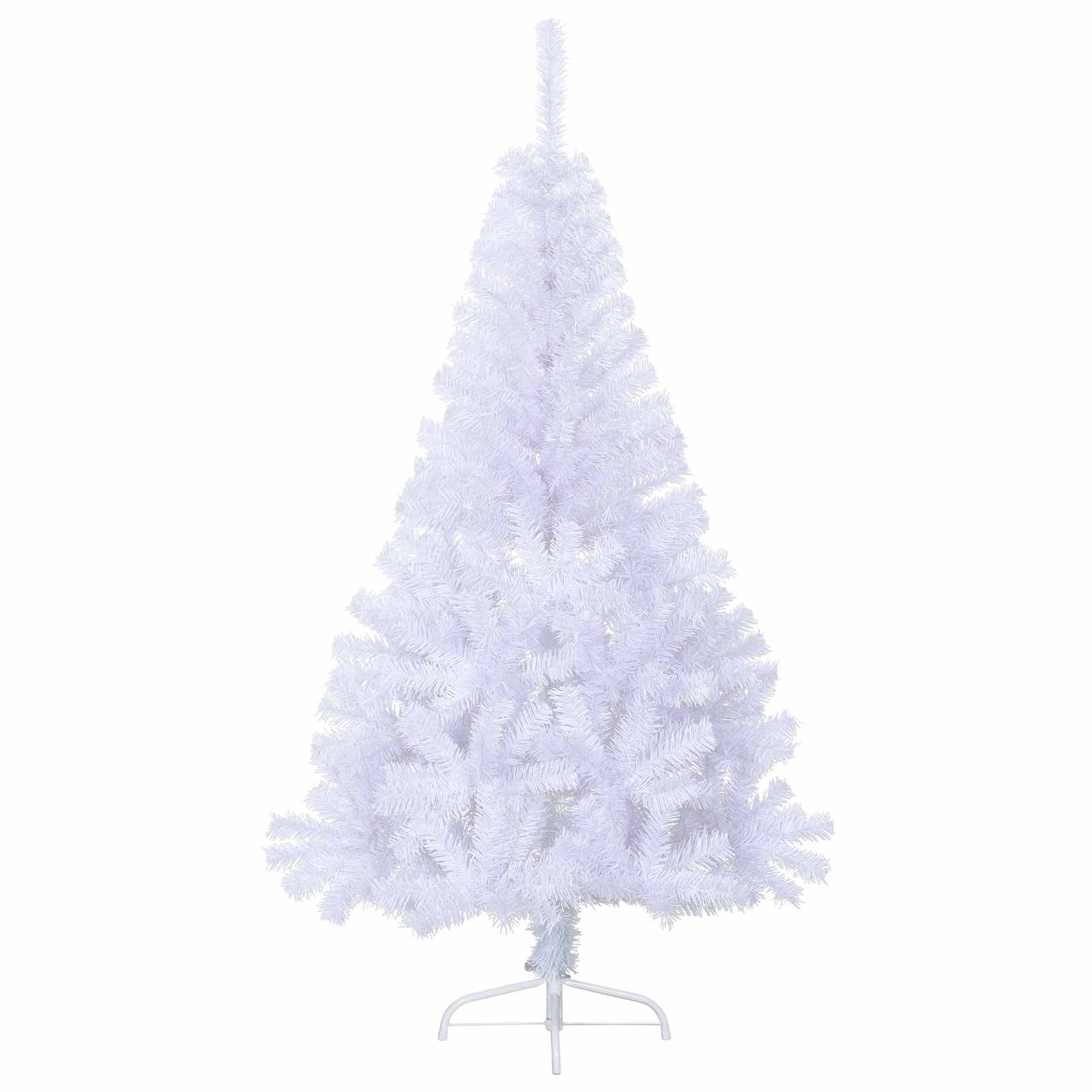 Vidaxl - Sapin de Noël artificiel avec 150 LED Blanc 150 cm PVC et Acier vidaXL 3426808 - Image 6