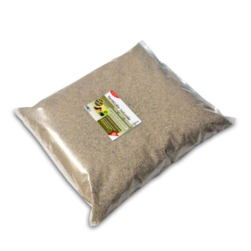 Vermiculite minérale naturelle pour semis cultures plantations - Sac 15 litres - Image 1