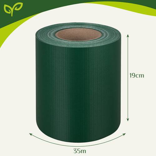 Ruban de clôture 19cmx35m 450g/m2 vert 23699 - Image 3