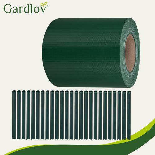 Ruban de clôture 19cmx35m 450g/m2 vert 23699 - Image 5