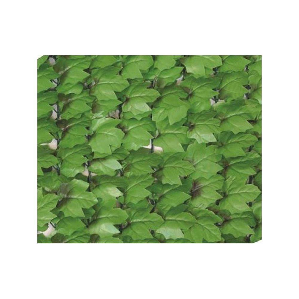 Haie artificielle jeunes feuilles de lierre en rouleau (Lot de 6) 1 x 3 m - Image 2