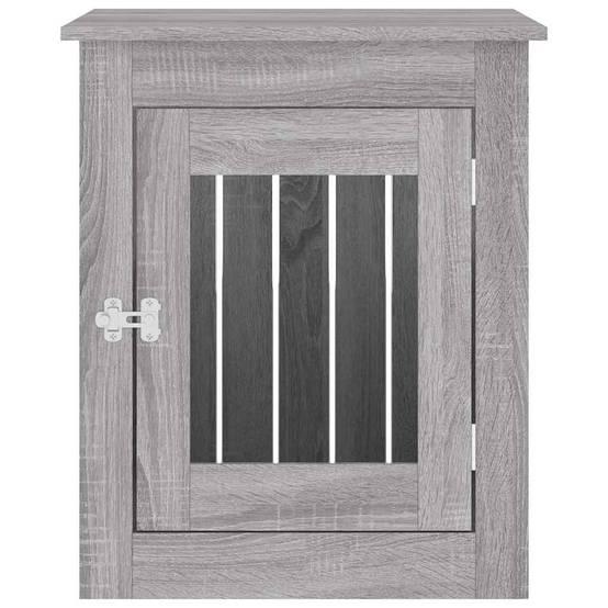 Niche plastique bois et acier gris 55 x 75 x 65 cm - Prolenta premium p363.3 - Image 7