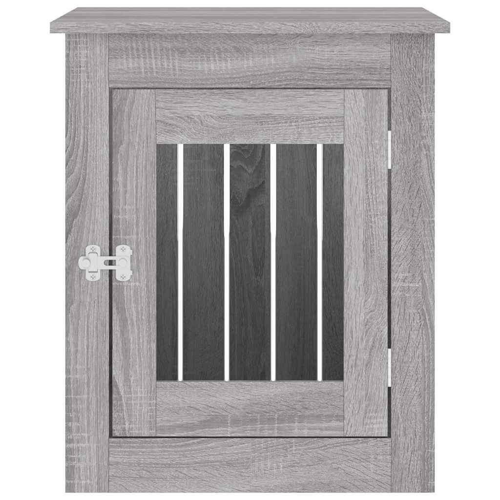 Niche plastique bois et acier gris  55 x 75 x 65 cm  - Prolenta premium p363.3 - Image 7