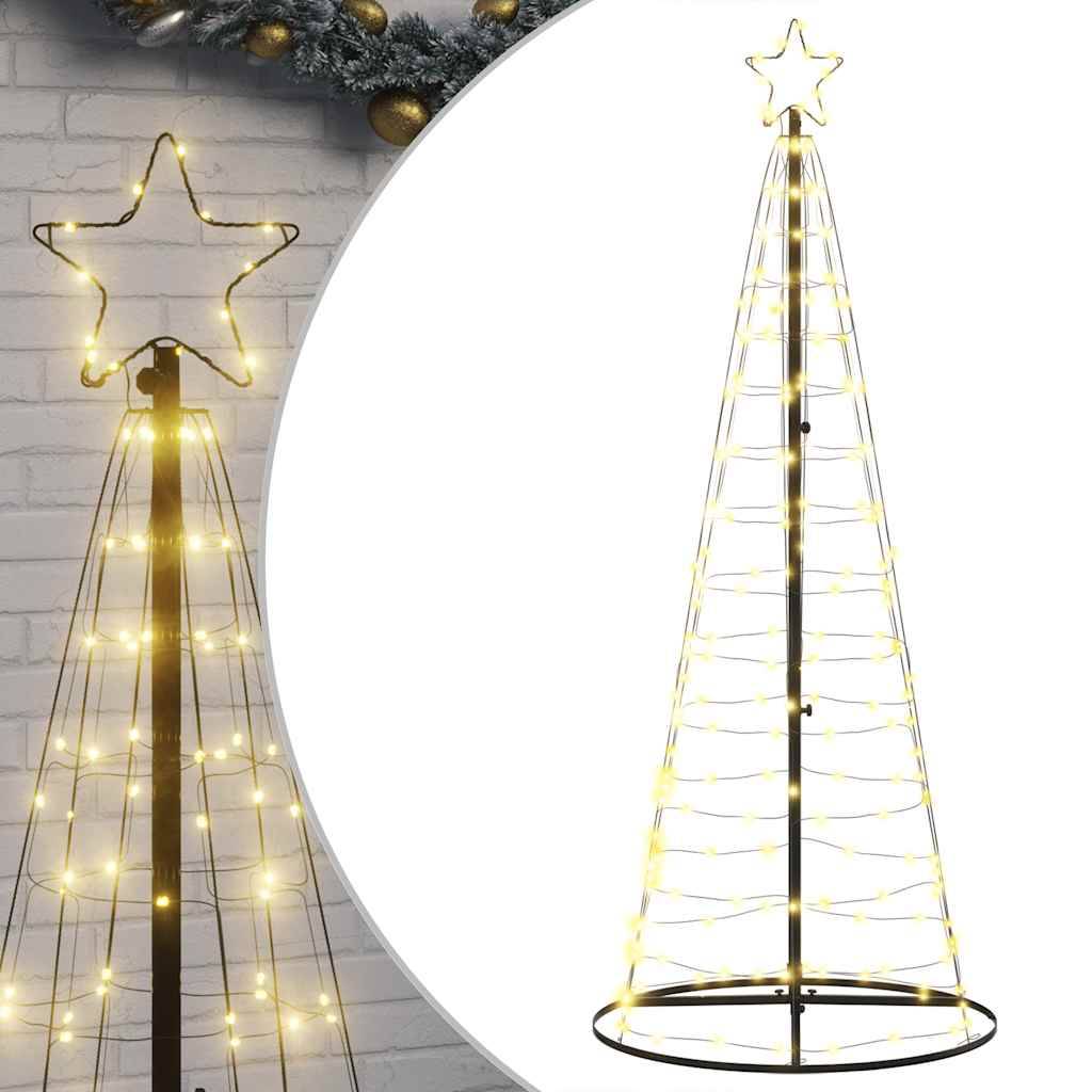 Vidaxl - Sapin de Noël à LED 200 LED blanc chaud 180 cm vidaXL 4016448 - Image 1