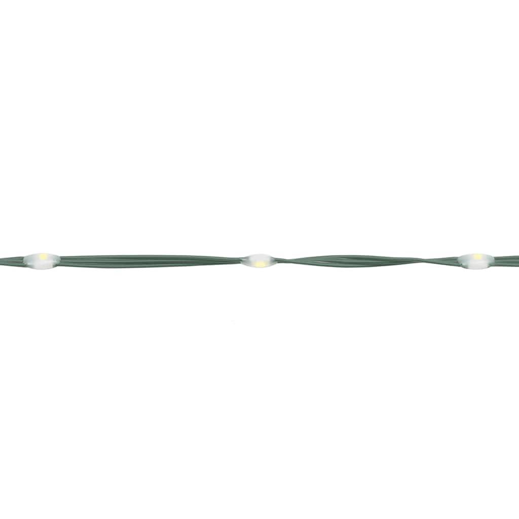Vidaxl - Sapin de Noël à LED 200 LED blanc chaud 180 cm vidaXL 4016448 - Image 4