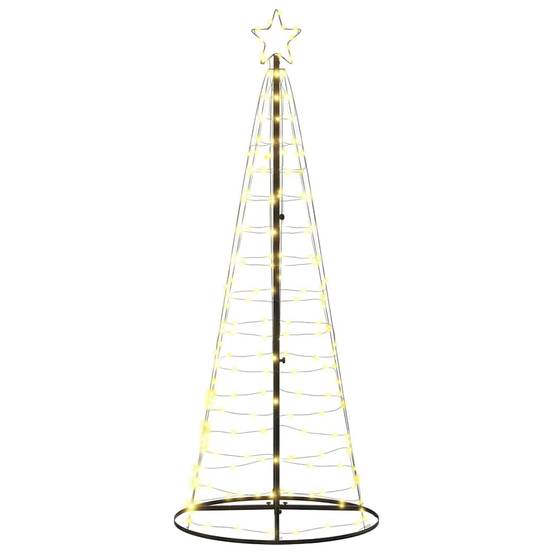Vidaxl - Sapin de Noël à LED 200 LED blanc chaud 180 cm vidaXL 4016448 - Image 8